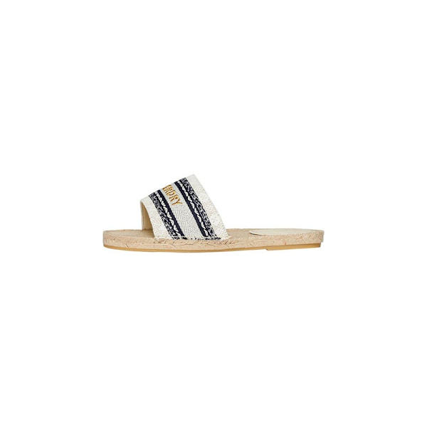 Superdry Canv Overlay Espadriller Guld EU 39 Kvinna