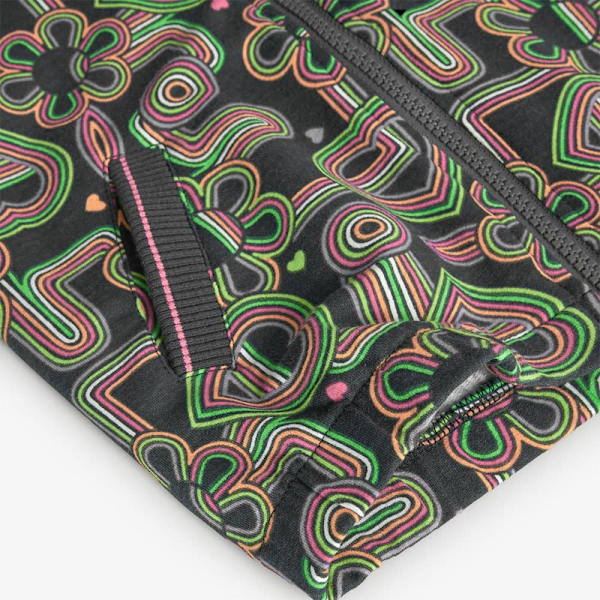 Boboli Fleece Printed Jakke Grøn 4 Years