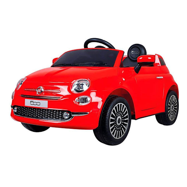 Tachan Red Radio Control License Fiat 500 6v Punainen 3-6 Years