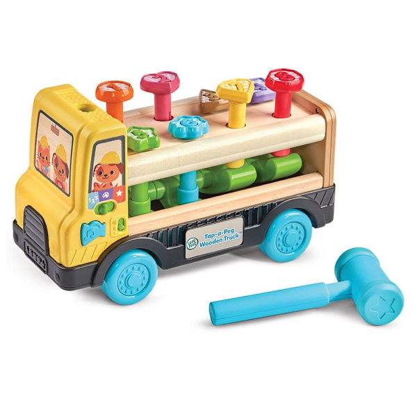 Leap Frog Tryck Tryck Form Lastbil Hammare Spel