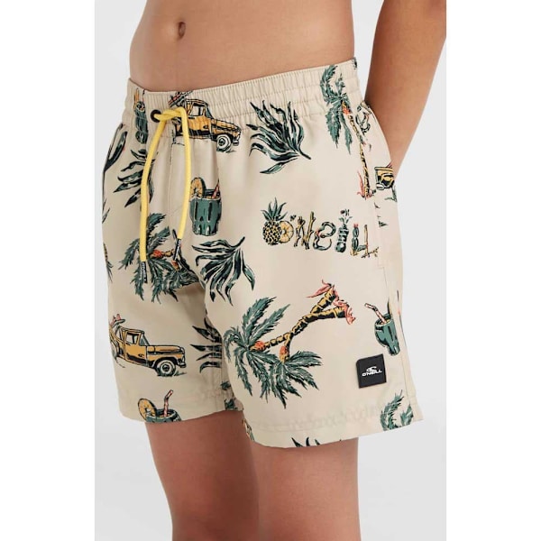 O´neill Mix&match Cali Print 13´´ Uimahousut Beige 9-10 Years Poika