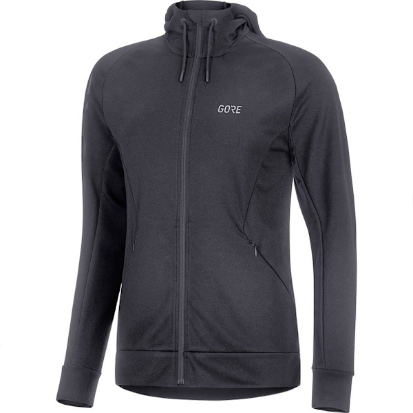 Gore® Wear Fuld Lynlå Sweatshirt Signature Sort XS Kvinde