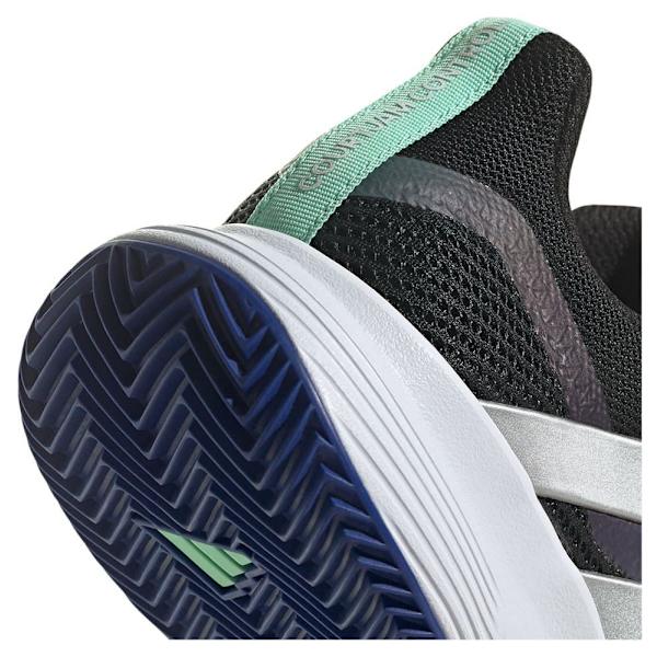 Adidas Alla Hovskor Courtjam Control Clay Svart EU 38 Kvinna