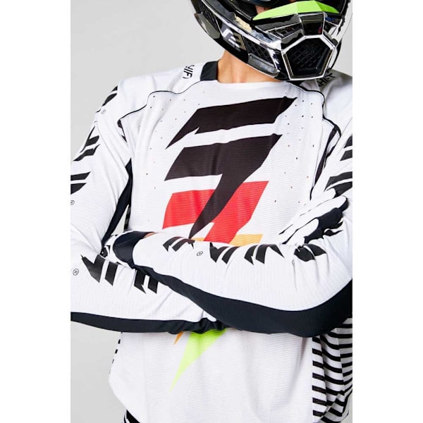 Fox Racing Mx Langærmet Trøje Black Label Targa Flerfarvet S Mand