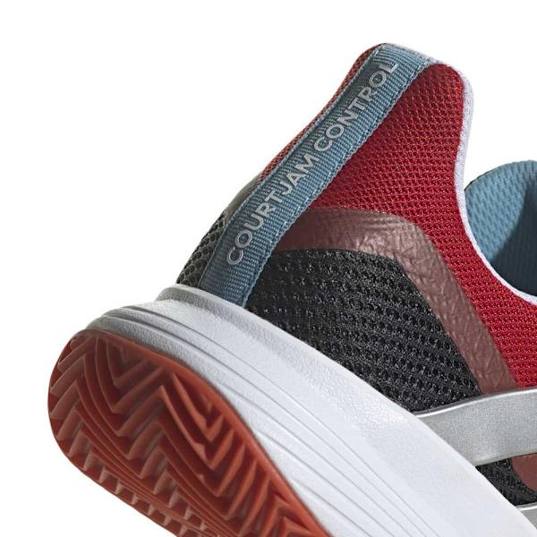 Adidas Kaikki Tuomioistuimen Kengät Courtjam Control Clay Musta EU 45 1/3 Mies