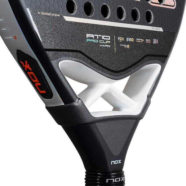 Nox At10 Pro Cup Hard By Agustin Tapia Padelmaila  360-375 gr
