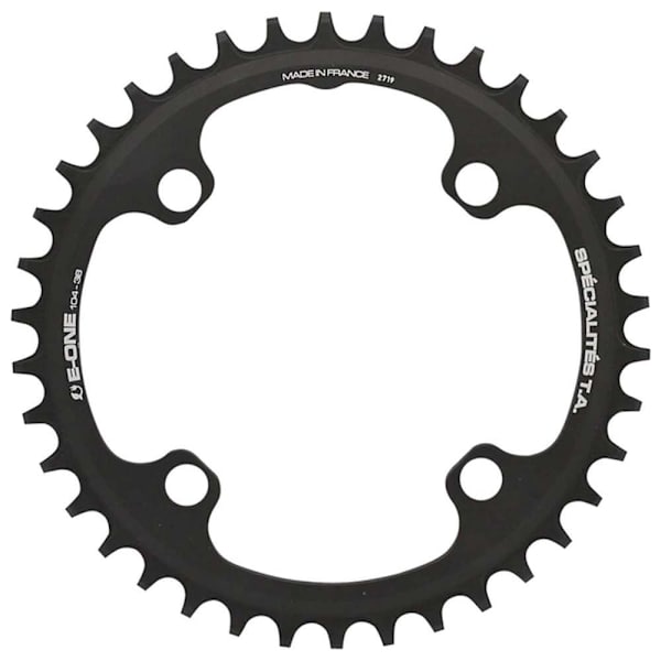 Specialites Ta E-one 104 Kædehjul Sort 38t