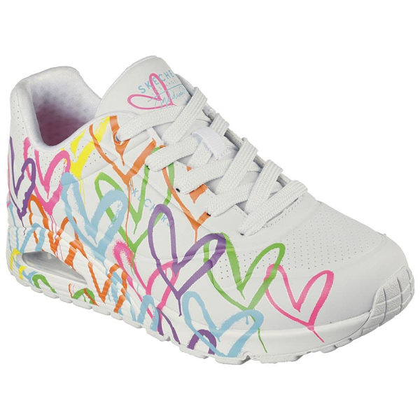 Skechers Utbildare Uno Vit EU 38 Kvinna