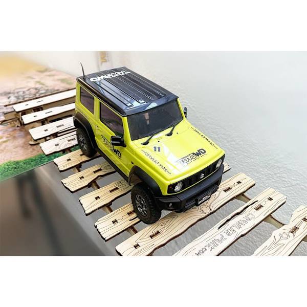 Crawler Park Tibetan Bridge Extension Kit Rc Hinder 1/18/1/24 Guld