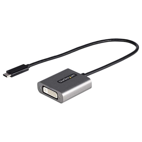Startech Usb-c Til Dvi-adapter 1920x Søvfarvet Sort, Sølv