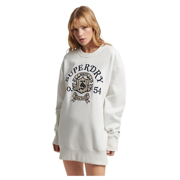 Superdry Kjole Vintage Pride In Craft C Hvid 2XS Kvinde