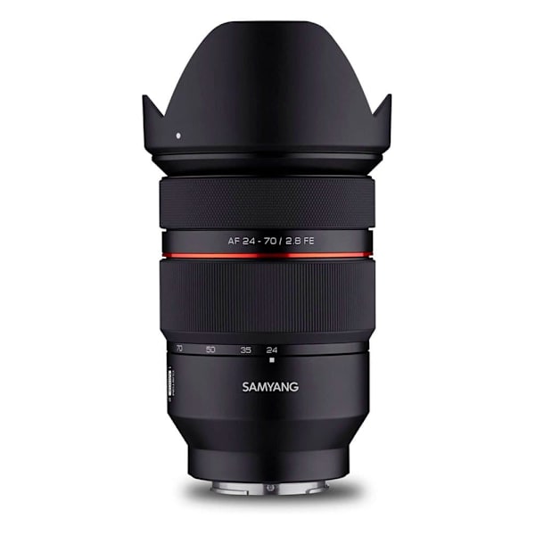 Samyang Teleobjektiv V-af Fe Sony E 75 Mm Af/1.9 Søvfarvet Sort