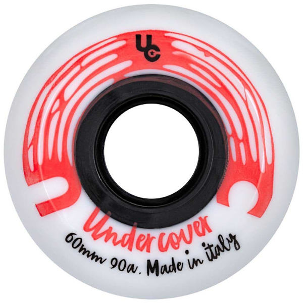Undercover Wheels Skridskor Hjul Uc It 90a Vit 60 mm