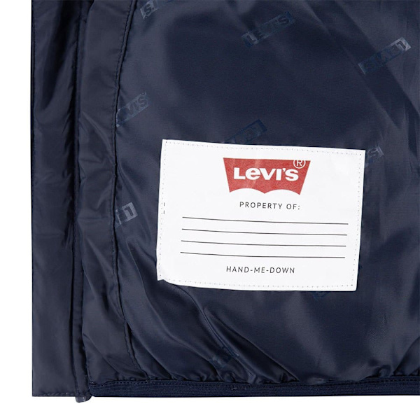 Levi´s ® Kids Sherpa Lined Puffer Jakke Blå 3 Years