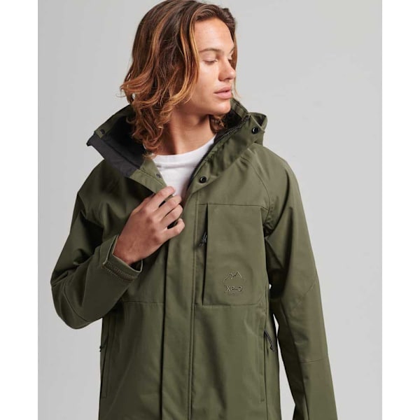 Superdry Jacka Code Xpd Shell Grönt L Man