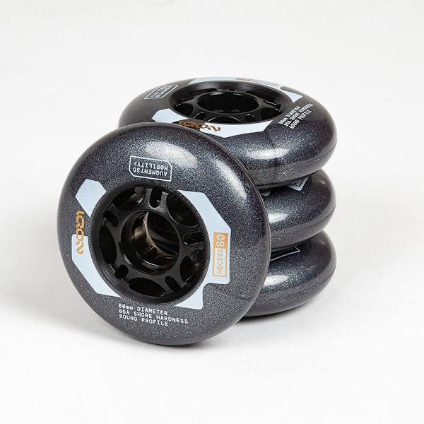 Iqon Skøjter Hjul Access 80 85a 4 Enheder Gylden 80 mm