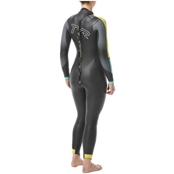 Tyr Våddragt Kvinde Hurricane Cat-2 Sort XS