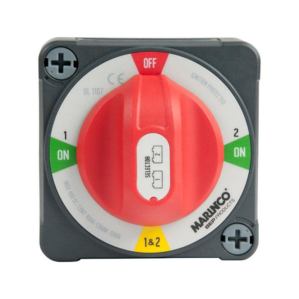 Bep Marine Ez-monteret Batterikontakt Pro Installer Rød,Sort Selector