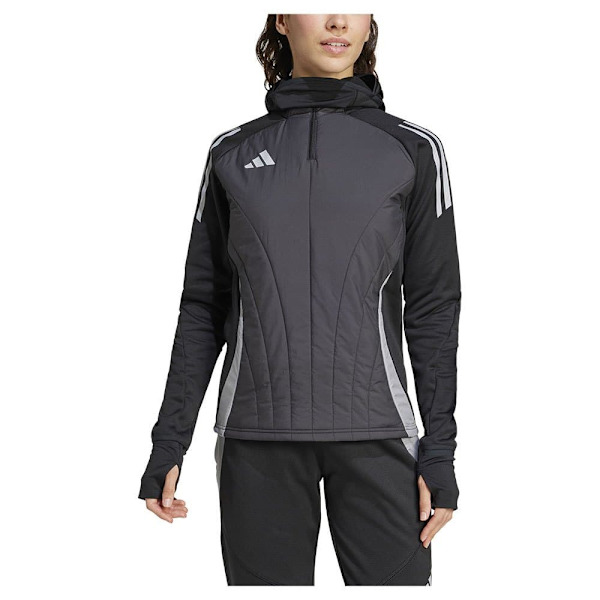 Adidas Tiro 24 Competition Winterized Träningsjacka Grå M Kvinna