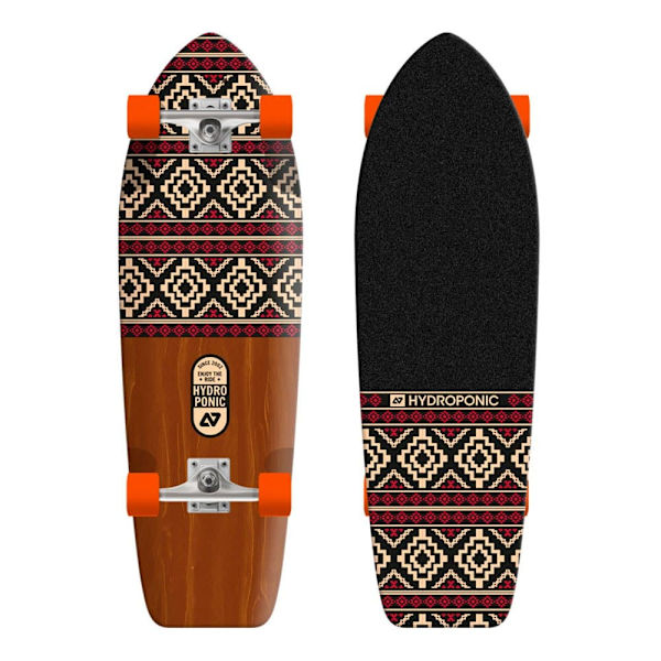 Hydroponic Surfskate Square C 33´´ Brun 10 Inches