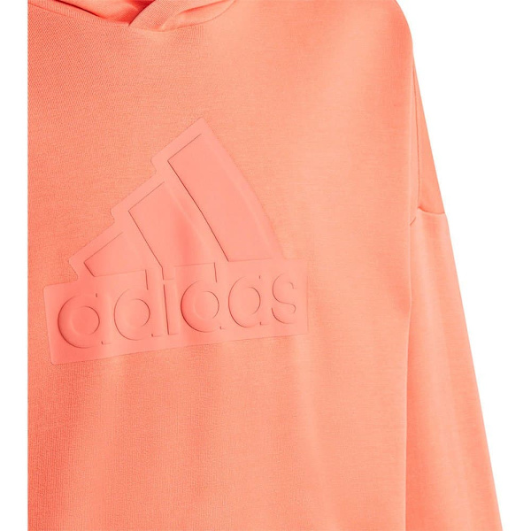Adidas Luvtröja Fi Logo Orange 9-10 Years Flicka