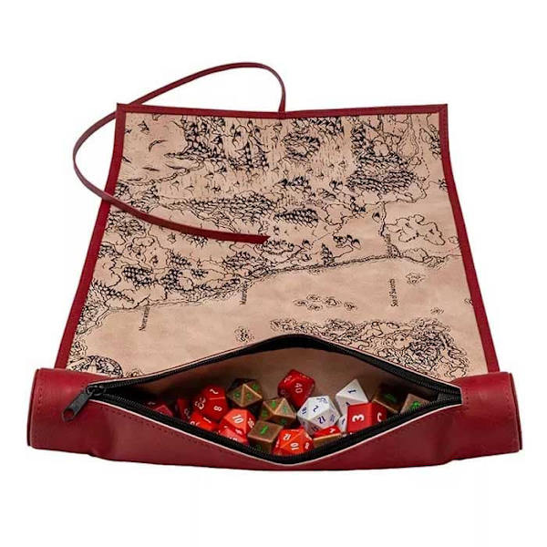 Ultra Pro Magic The Gathering Dice Scroll Map - Sword Coast For Dungeons & Dragons Terningpose