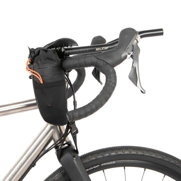 Restrap Race Ohjaustangon Laukku 1.1l Hopeinen
