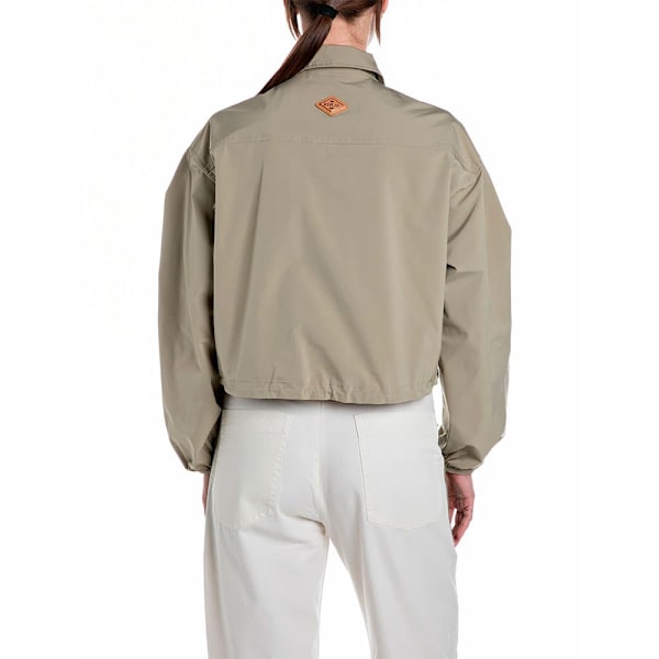 Replay W7896.000.84910 Jakke Beige L Kvinde