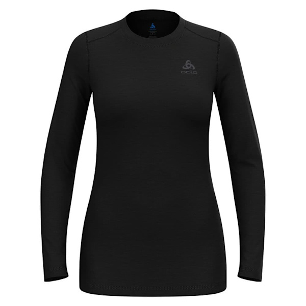 Odlo Merino 160 Langærmet Baselayer Sort XL Kvinde