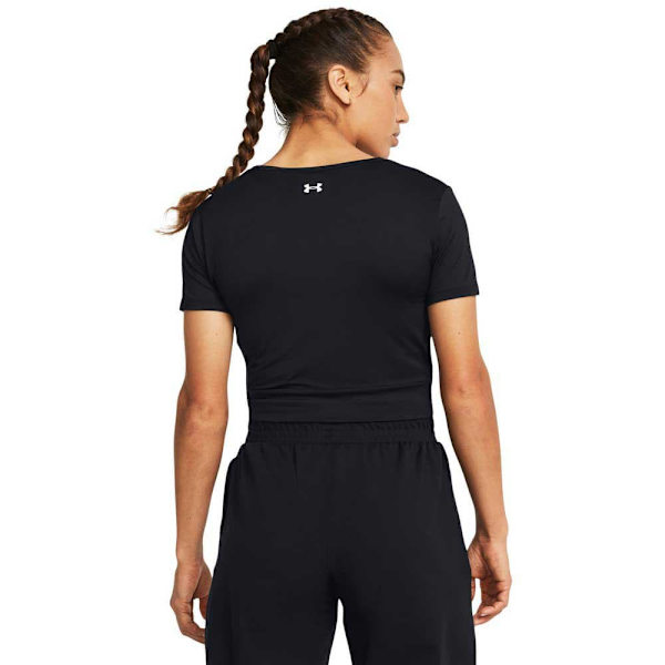 Under Armour Kortærmet T-shirt Motion Crossover Crop Sort L Kvinde
