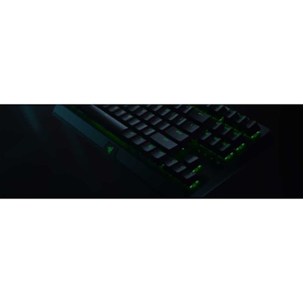 Razer Spel Tangentbord Blackwidow V3 Tenkeyless Yellow Switch Svart Spanish QWERTY