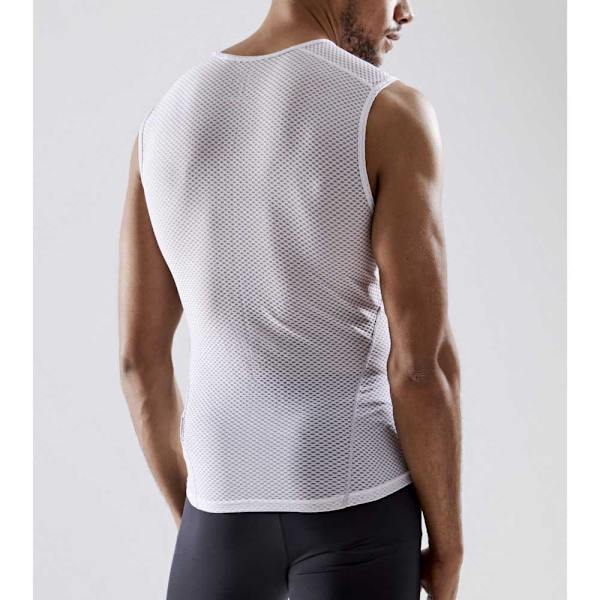 Craft Superlätt ärmlös T-shirt Cool Mesh Vit XL Man