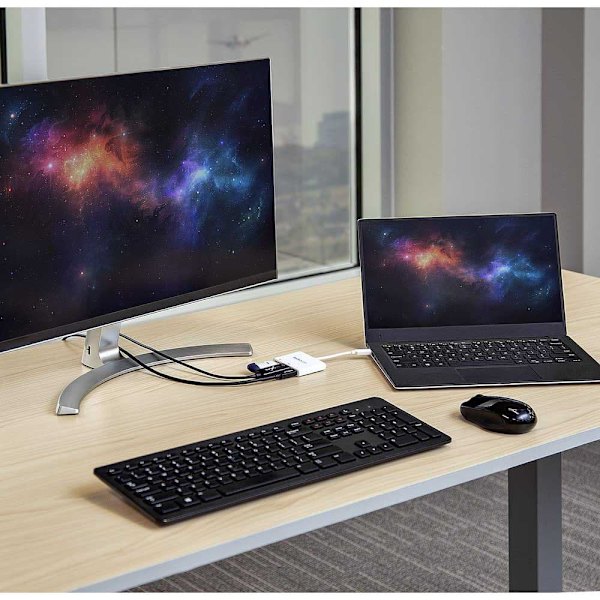 Startech Hub Usb C To Hdmi 4k Port Replicator Valkoinen