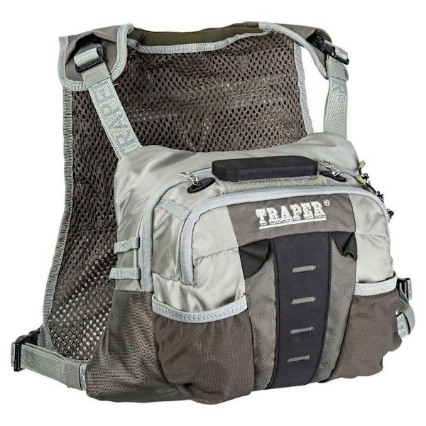 Traper Fly Combo Active Chest Pack Väst Grå  Man