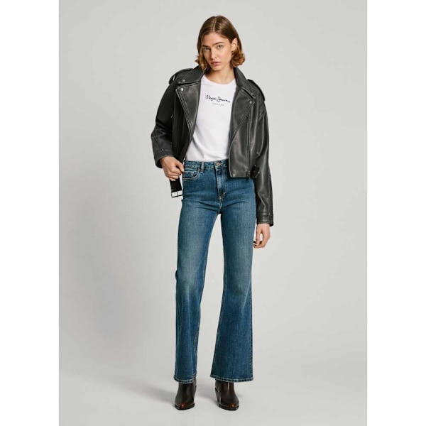Pepe Jeans Amalia Jakke Sort S Kvinde