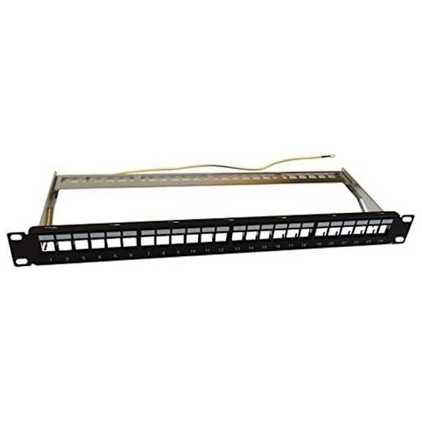 Wp Modulært Frontpanel Hylde 24 Porte Gylden One Size / EU Plug