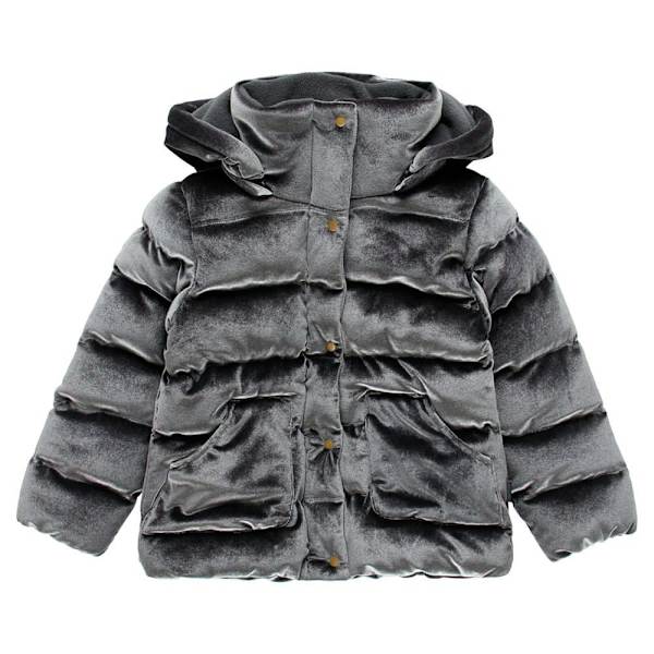 Boboli Velvet Parka Grå 6 Years
