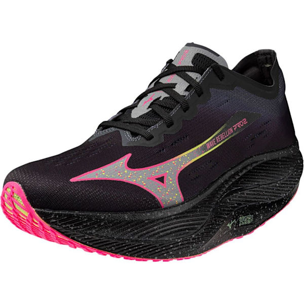 Mizuno Wave Rebellion Pro 2 Unisex Løbesko Sort EU 38 1/2 Mand