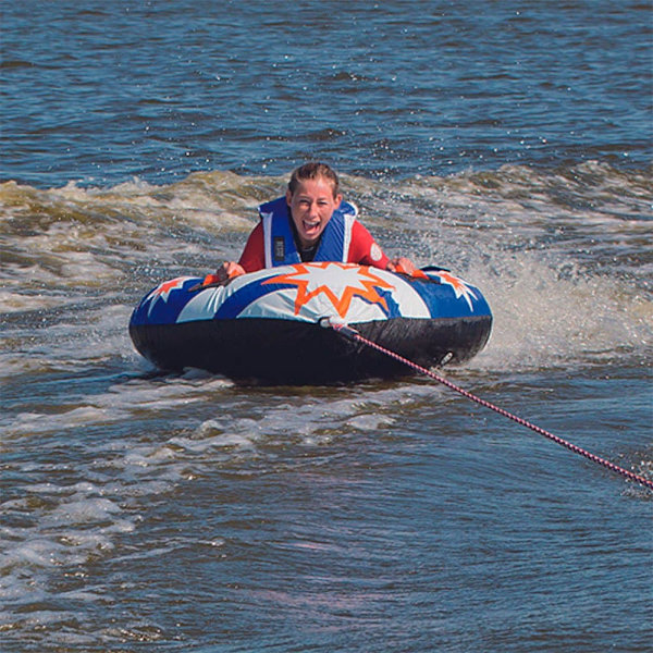 Talamex Dragbar Funtube Flash Blå 1 Place