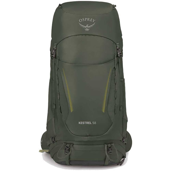 Osprey Rygsæk Kestrel 58l Grøn S-M