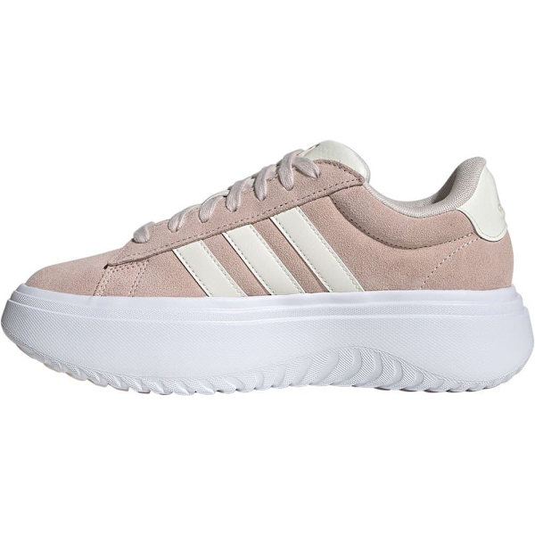 Adidas Utbildare Grand Court Platform Suede Rosa EU 40 Kvinna