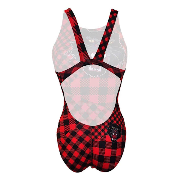 Turbo Badedragt Red Tiger Rød,Sort 2XL Kvinde