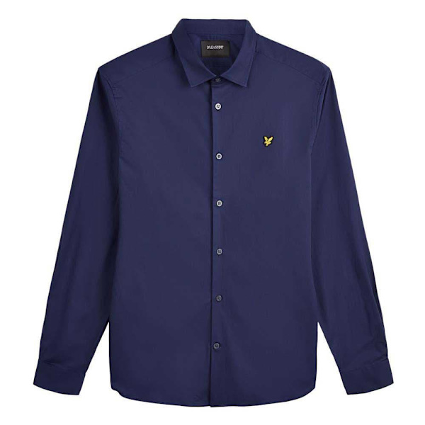 Lyle & Scott Lw1115vog Skjorte Med Lange ærmer Blå M Mand