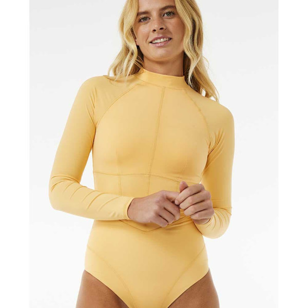 Rip Curl Mirage Ultimate Upf Langærmet Rashguard-skjorte Gul 2XS