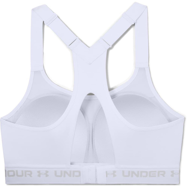 Under Armour Sport-bh Med Hög Effekt Crossback Vit 40 / D Kvinna