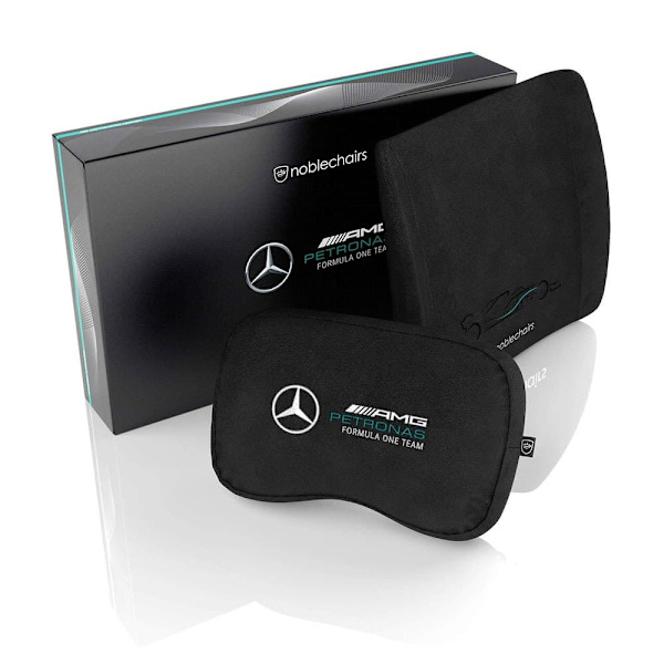 Noblechairs Gaming Stol Kuddar Memory Foam Mercedes Amg Edition