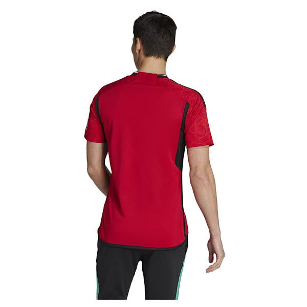 Adidas Lyhythihainen T-paita Home Manchester United Fc 23/24 Punainen L
