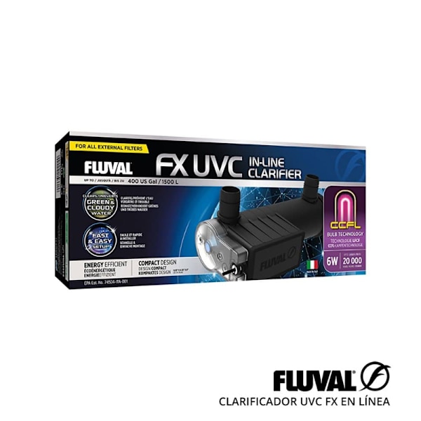 Fluval Selkeytin Fx Uvc 6w
