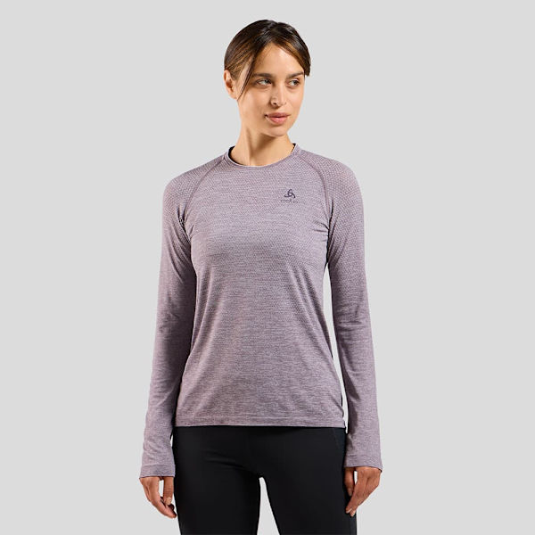 Odlo Crew Essential Seamless Pitkähihainen T-paita  XL Nainen