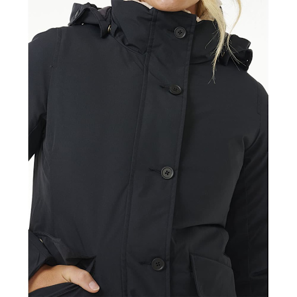 Rip Curl Anti-series Rain Parker Jakke Sort S Kvinde